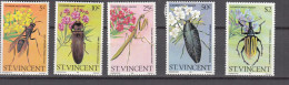 St Vincent 1979,5V In Set,insects,kevers,beetles,käfer,coléoptères,escarabajo,MNH/Postfris(A5007)) - Coleotteri