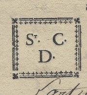 F.526  1801  LETTRE DE VOITURE ROULAGE TRANSPORT  Par BATEAUToulouse St Clair & Duffé  Balle Pour Loup Sicard Bordeaux - 1800 – 1899