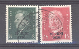 Allemagne  -  Reich  :  Mi  444-45  (o)              ,       N2 - Usati