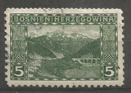 Bosnia Bosnien K.u.K. Austria Hungary Mi.32 Perforation 12½:9¼:9¼:9¼ Coleman 3222 Used 1906 - Bosnie-Herzegovine