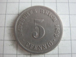 Germany 5 Pfennig 1899 J - 5 Pfennig