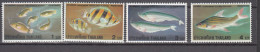 Thailand 1978,4V In Set,fish.vis,fische,poissons,peche,peces,pesce,MNH/Postfris(A5006)) - Fishes