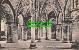 R509297 Canterbury Cathedral. Crypt. A. Wildey - Monde