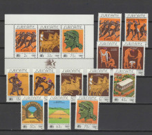 Suriname 1984 Olympic Games Los Angeles Set Of 12 + S/s MNH - Zomer 1984: Los Angeles