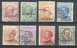 SASENO 1923 SERIE CPL. USATA - Saseno