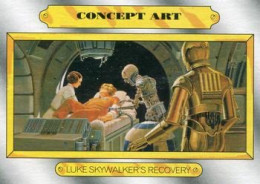 2015 Topps STAR WARS Journey To The Force Awakens "Concept Art" CA-5 Luke Skywalker's Recovery - Star Wars