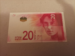 Billete Israel, 20 Sheqalim, Año 2017, UNC - Israël