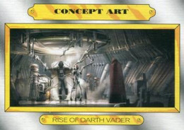 2015 Topps STAR WARS Journey To The Force Awakens "Concept Art" CA-9 Rise Of Darth Vader - Star Wars