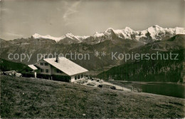 13758308 Beatenberg BE Berghaus Niederhorn Wetterhorn Schreckhorn Eiger Moench J - Otros & Sin Clasificación