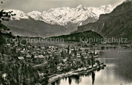 13758018 Brienz Brienzersee Panorama Mit Hasliberge Brienz Brienzersee - Sonstige & Ohne Zuordnung