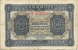 DDR - Fünfzig Deutsche Pfennig - 1948 - 50  Deutsche Pfennig