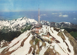 PIC DU MIDI DE BIGORRE - L OBSERVATOIRE ET LA TOUR DE TELEVISION - VUE AERIENNE - Other & Unclassified