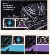 JERSEY EUROPA 2022 "Stories & Myths" Set & Minisheet** - 2022