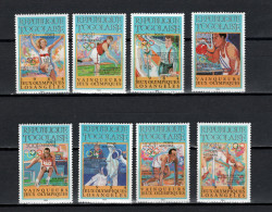 Togo 1984 Olympic Games Los Angeles, Cycling, Boxing, Fencing, Athletics Set Of 8 MNH -scarce- - Ete 1984: Los Angeles