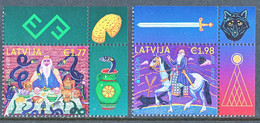 LATVIA/Lettland  EUROPA 2022 "Stories & Myths" Set Of 2v** - 2022