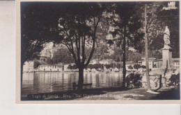 RIVA  TRENTO  LAGO DI GARDA  DAI GIARDINI DELLA ROCCA  FOTOGRAFICA  NO VG - Trento