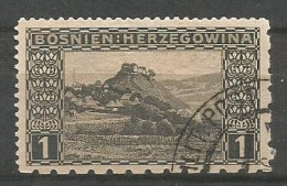 Bosnia Bosnien K.u.K. Austria Hungary Mi.30 Perforation 12½:6½:6½:12½ Coleman 3113 Used 1906 - Bosnie-Herzegovine