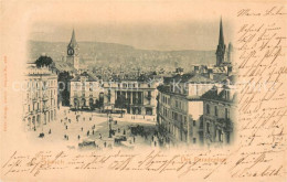 13756754 Zuerich ZH Der Paradeplatz Zuerich ZH - Andere & Zonder Classificatie