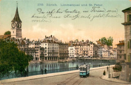 13756751 Zuerich ZH Limmatquai Und St Peter Zuerich ZH - Andere & Zonder Classificatie