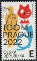 Tchéquie 2022 Yv. N°1015 - Conférence Internationale Des Musées - Oblitéré - Gebruikt