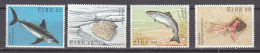 Ireland 1982,4V In Set,fish,shell,MNH/Postfris(A5011)) - Fishes