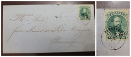 O) BRAZIL, PARANAGUA, EMPEROR DOM PEDRO 100 Reais Blue Green, CIRCULATED COVER XF - Other & Unclassified