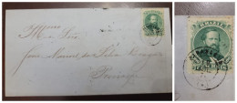 O) BRAZIL, PARANAGUA, EMPEROR DOM PEDRO 100 Reais Blue Green, CIRCULATED COVER XF - Altri & Non Classificati