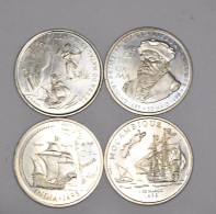Golden Age Of Portuguese Discoveries - 9º Set 200 Escudos (4 Coins) 1998 - Portogallo