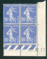 Lot 3968 France Coin Daté N°279 Semeuse (**) - 1930-1939