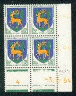 Lot 9988 France Coin Daté N°1351B Blason (**) - 1960-1969