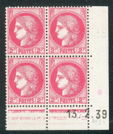 Lot 9335 France Coin Daté N°373 Cérès (**) - 1930-1939