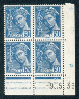 Lot 6081 France Coin Daté Mercure N°414A (**) - 1940-1949