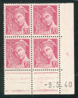 Lot 6018 France Coin Daté Mercure N°416 (**) - 1940-1949