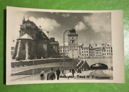 Warszawa Trasa W-Z Gasiewicz Fotopostcard - Poland