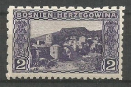 Bosnia Bosnien K.u.K. Austria Hungary Mi.30 Perforation 6½:9¼:9¼:6½ Coleman 1221 MH / * 1906 - Bosnia Herzegovina