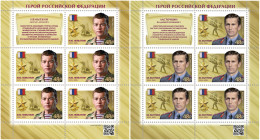 Russia 2024. Heroes Of The Russia. V. Lastochkin, M. Nemytkin (MNH OG) Set - Nuevos