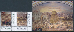 VATICAN/Vatikanstaat, EUROPA 2022 "Stories & Myths" Set Of 2v + Minisheet** - 2022