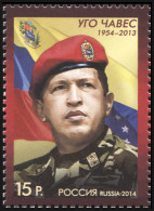 Russia 2014. Hugo Rafael Chávez Frías (MNH OG) Stamp - Neufs