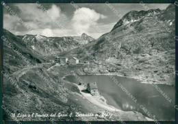 Aosta Gran San Bernardo Lago Ospizio Foto FG Cartolina KB1483 - Aosta