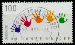 BRD 1996 Nr 1869 Zentrisch Gestempelt X72CE46 - Used Stamps