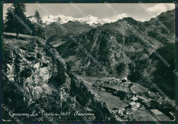 Aosta Gressoney La Trinitè PIEGHINA Foto FG Cartolina KB1587 - Aosta