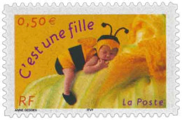 France 2004 Timbre Adhésif N°YT AD40 MNH ** C'est Une Fille Provenant Du Carnet N°YT BC 40 - Ungebraucht