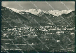 Aosta Città PIEGHINA Foto FG Cartolina KB1557 - Aosta