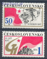 Czechoslovakia 1986 Mi 2855-2856 MNH  (ZE4 CSK2855-2856) - Timbres