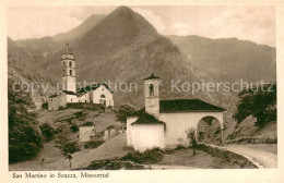 13750452 Soazza GR Kirche San Martino Misoxertal Serie VIII Kirchen Und Kapellen - Other & Unclassified