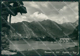 Aosta Brusson Laghetto Diga Foto FG Cartolina KB1684 - Aosta