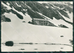 Aosta Valgrisanche Rifugio Mario Bezzi Nevicata Foto FG Cartolina KB1678 - Aosta