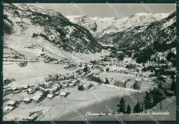 Aosta Ayas Champoluc Nevicata Foto FG Cartolina KB1617 - Aosta