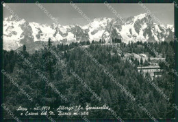 Aosta Morgex Arpy Catena Monte Bianco Foto FG Cartolina KB1697 - Aosta