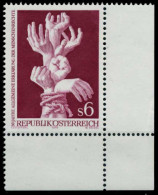 ÖSTERREICH 1978 Nr 1595 Postfrisch ECKE-URE X80989A - Ungebraucht